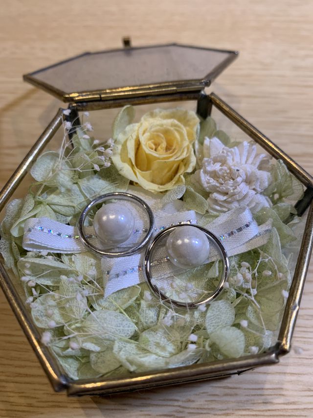 シンプルなリングです。