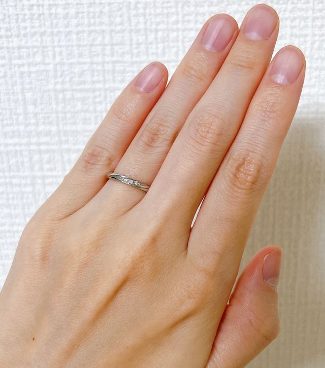 結婚指輪着用