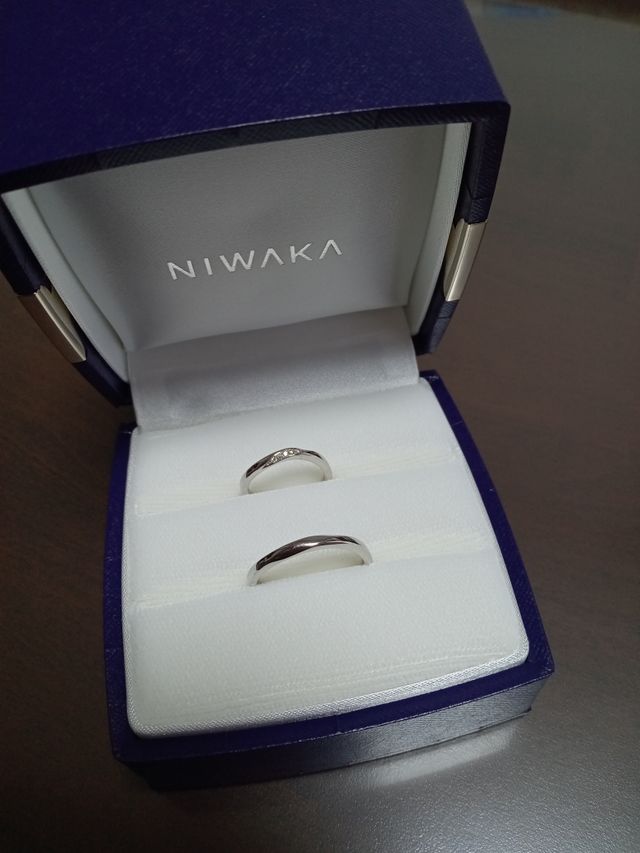 仕事柄普段は指輪を着けられないのでここに納めておきます。