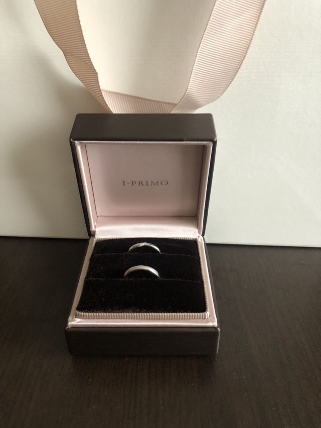 結婚指輪を購入しました