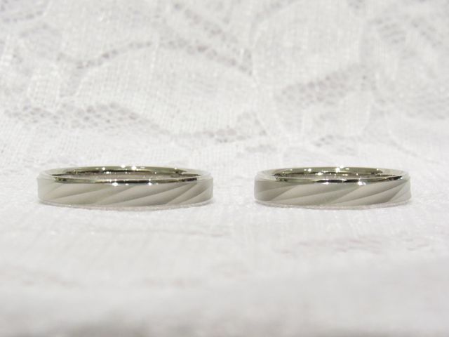 結婚指輪の購入です。