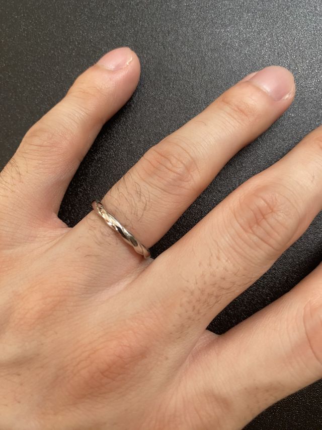 男性用ですが、かなり細いタイプだと思いました。