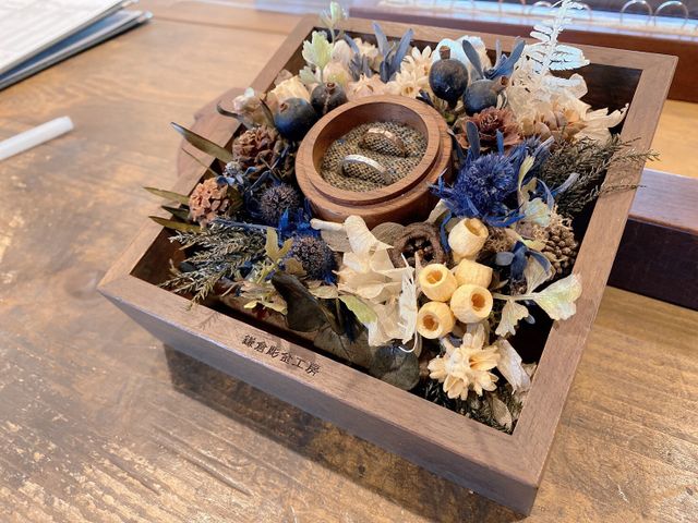 終わった後にお洒落に写真も撮ってくれて、楽しみながら作れた。