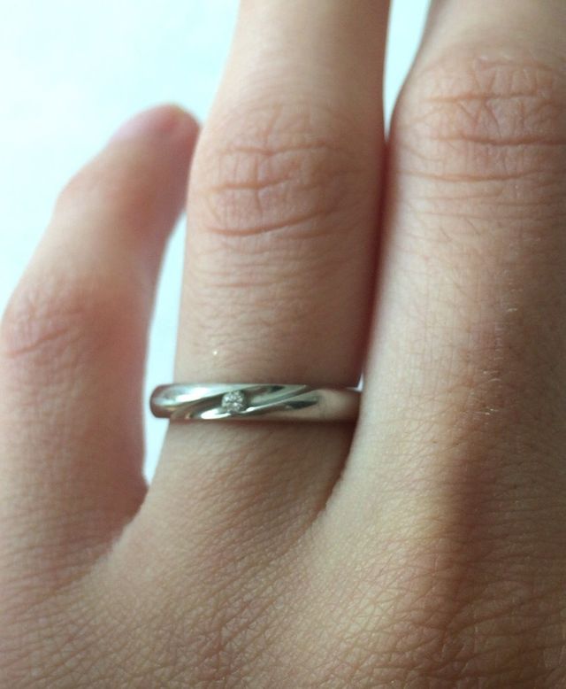 １粒ダイヤがあります