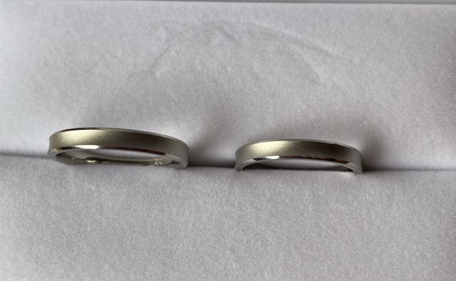 結婚30年の節目に結婚指輪を買い替えました。