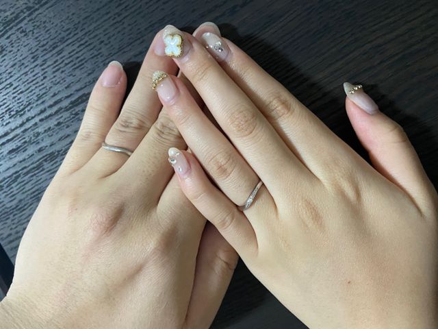 ブライダルヴェール
ピンクダイヤモンド、スターダストアレンジ