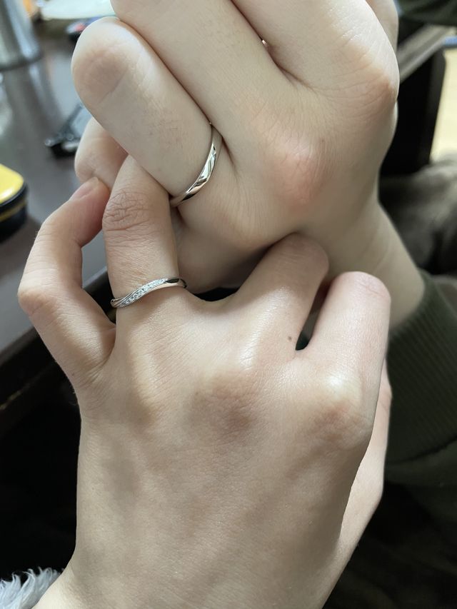 届いたその日に記念に撮りました。