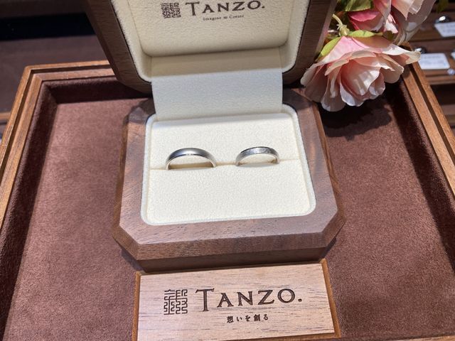 それぞれの好みのデザイン、着け心地のオーダーをしました