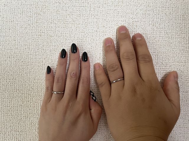 柔らかなカーブが指を包んでフィット感がとてもあります！