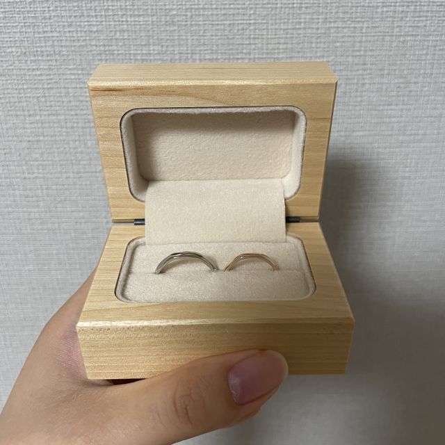 指輪のみの写真です