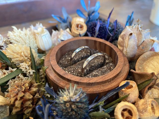 手作り結婚指輪が出来上がりました♪