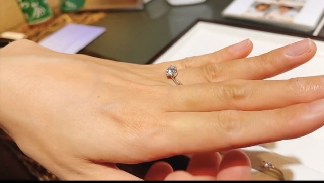 王道一石の指輪。