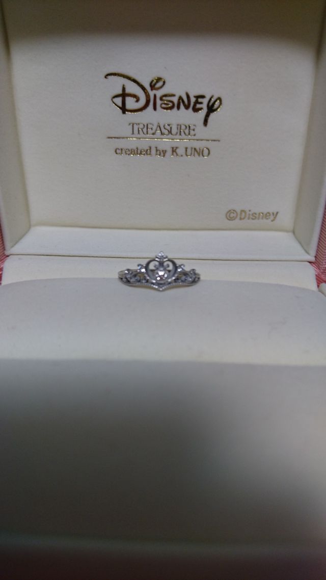 ケースにもディズニーのロゴが入っていてとっても可愛い！！