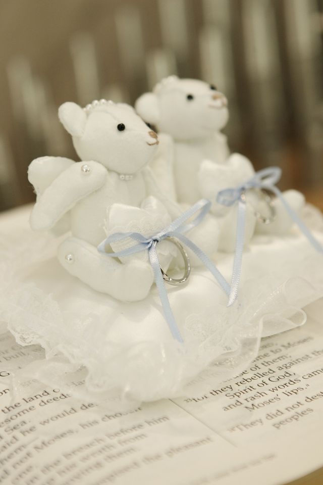 プラチナの結婚指輪です。