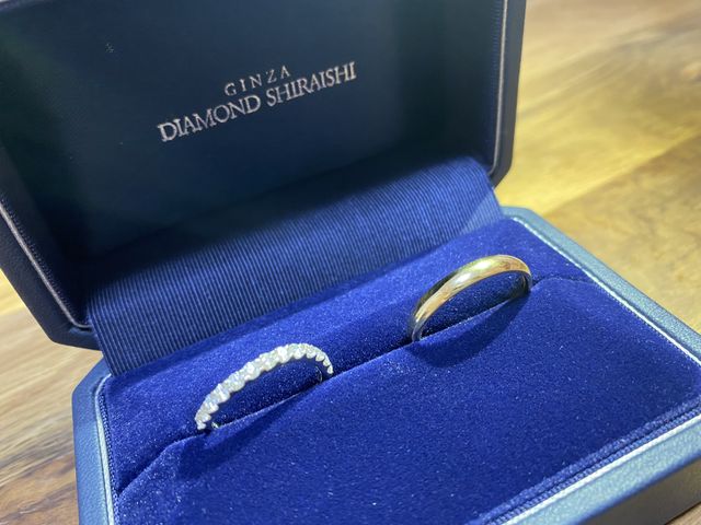 私はシルバー、旦那はゴールドにしました！