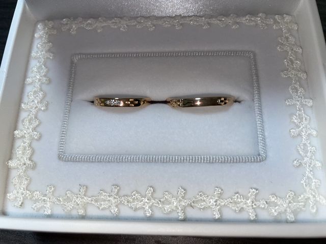 沖縄伝統のミンサー柄。「いつの世も末永く幸せに」。