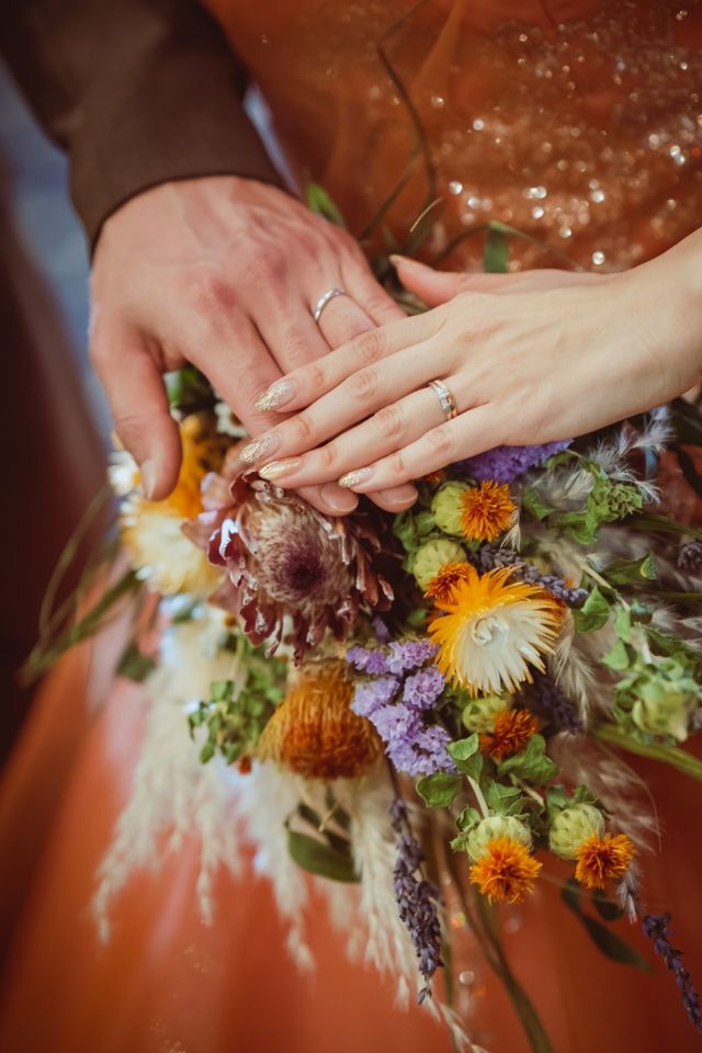 結婚式の時に撮ってもらった写真