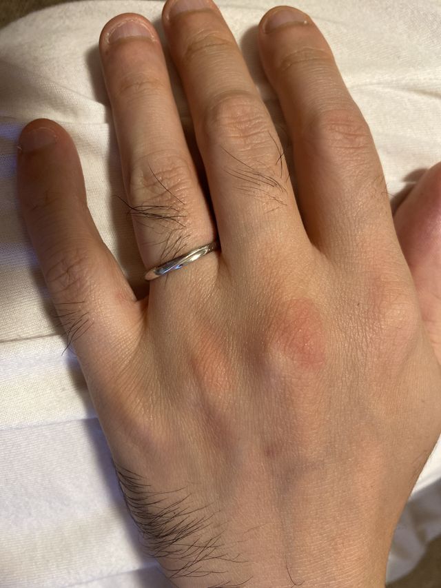 男性の指輪です。