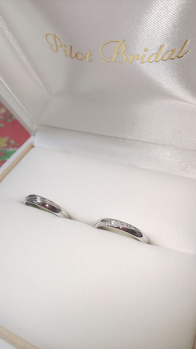 受け取り直後に撮影した写真です。