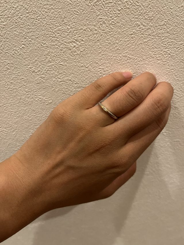 着用時の写真です