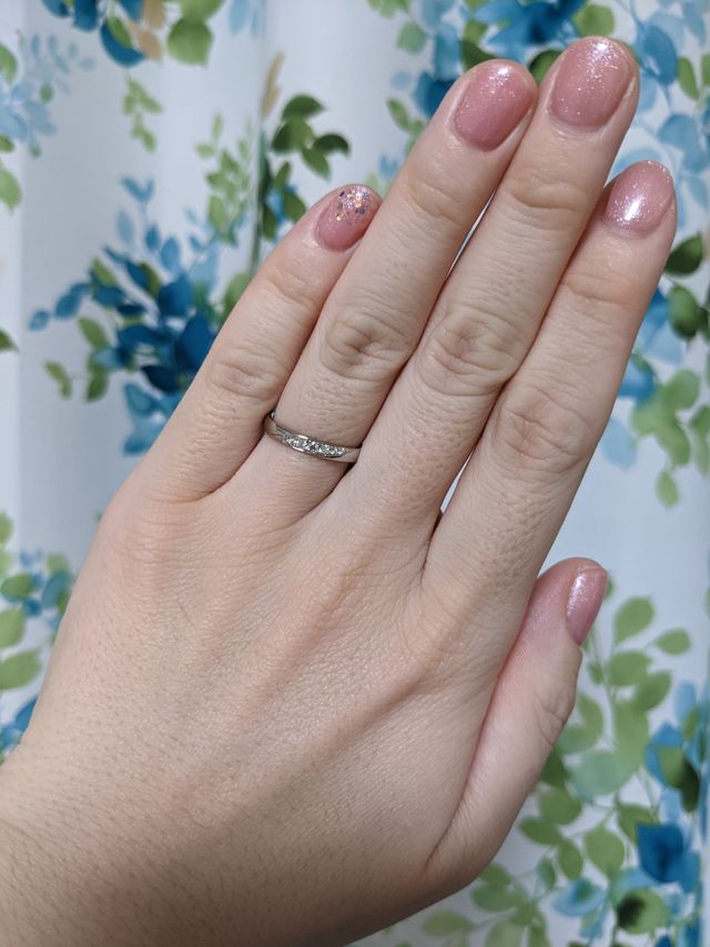 家で着用した指輪