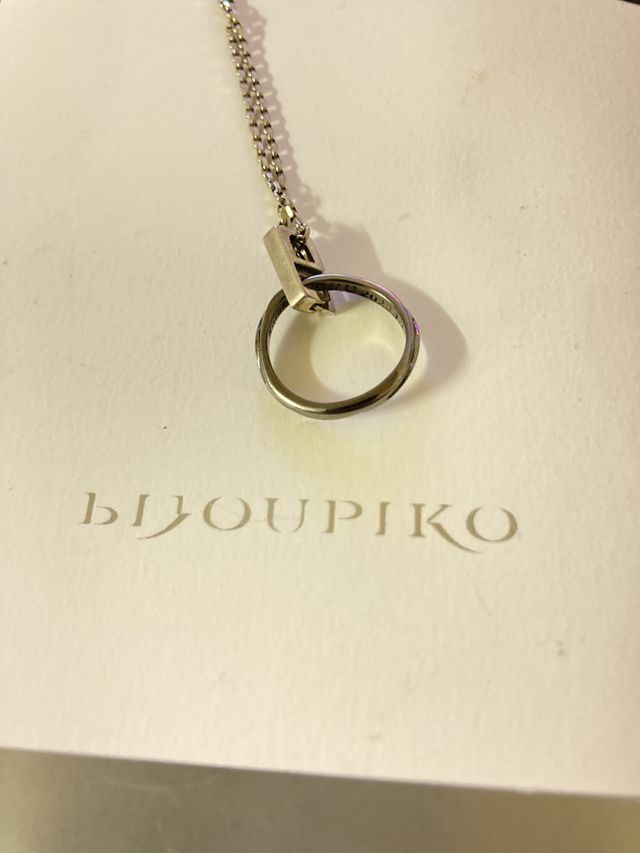 普段はリングコネクターでネックレスとして着用