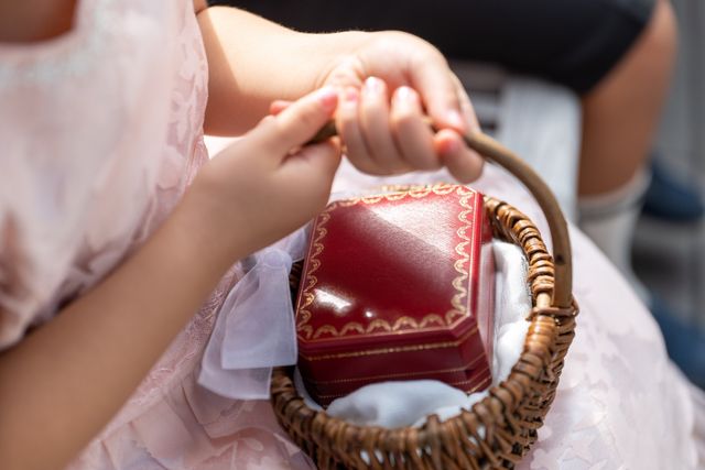 当日のリングピロー