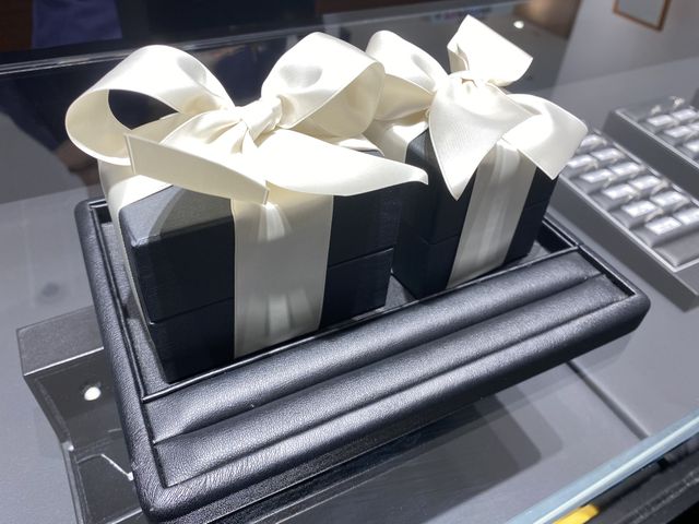 リボンをかけて包んで頂けます。