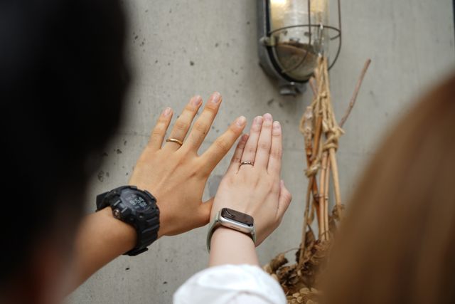 それぞれ、色と質感も変えて作成しました。お気に入りです。