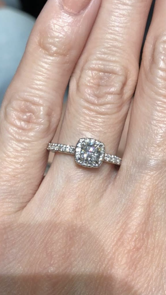 四角いダイヤモンド。