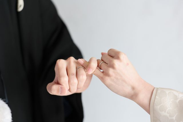 前撮りでの写真