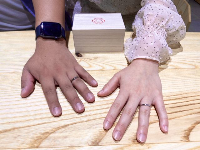 受け取り時に撮影しました！