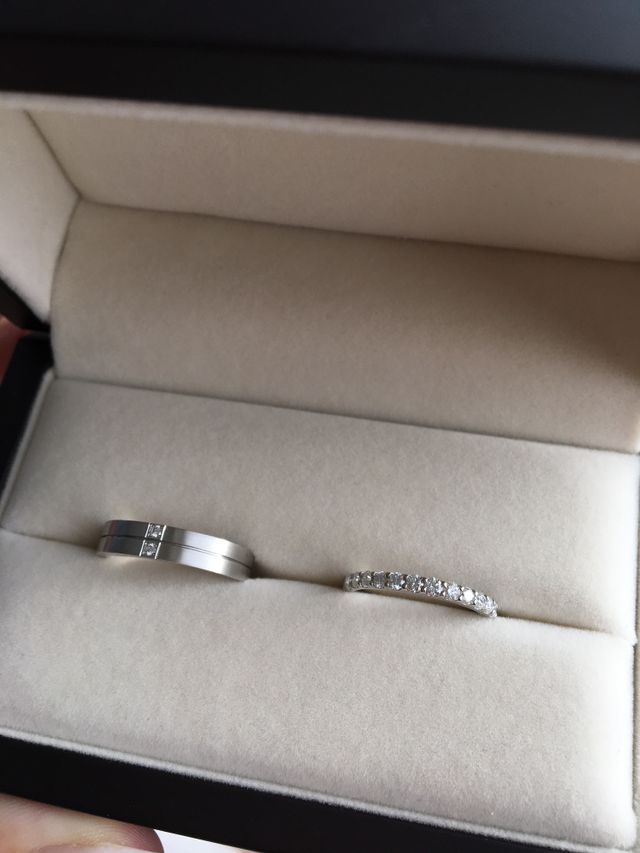 お気に入りの結婚指輪