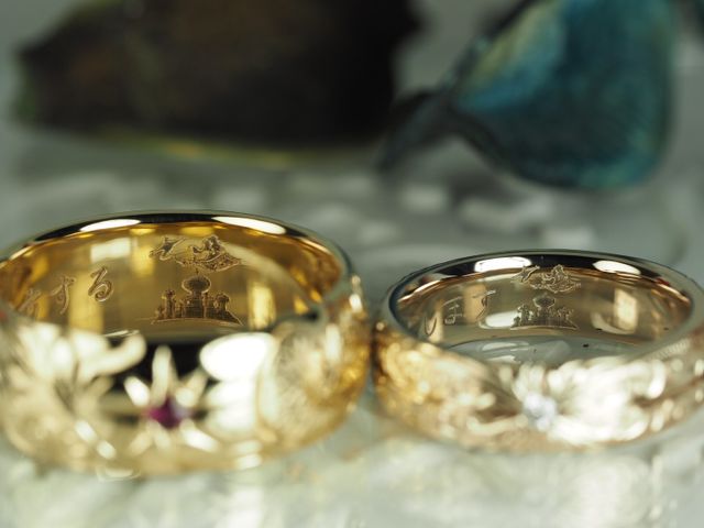 繊細にアラジンのイラストも入れてもらいました！