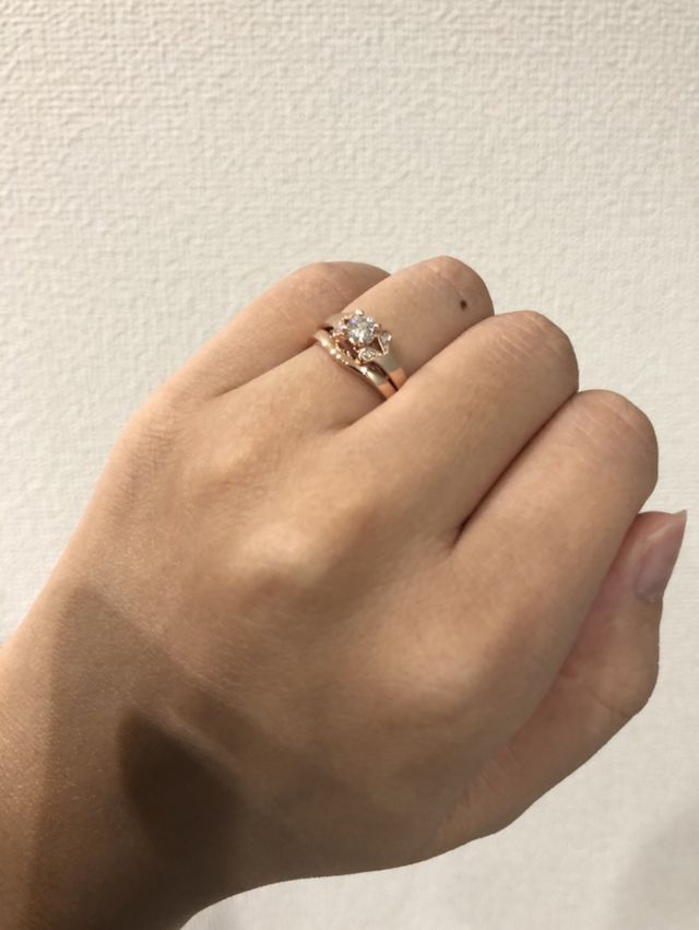 婚約指輪
バレリーナ　PGダイアモンド　560,780円