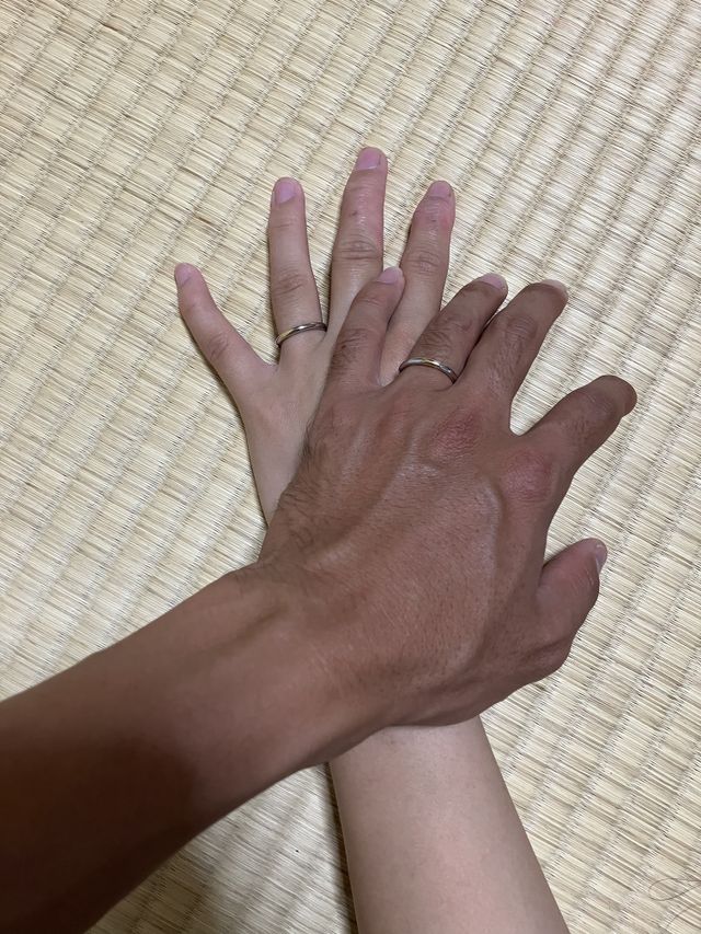 末永く、手をとりあい歩んでいきます。