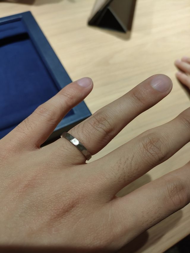 着用した写真になります。