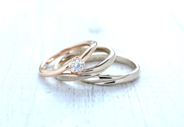 #ダイヤモンド
#婚約指輪
#結婚指輪
#ピンクゴールド
