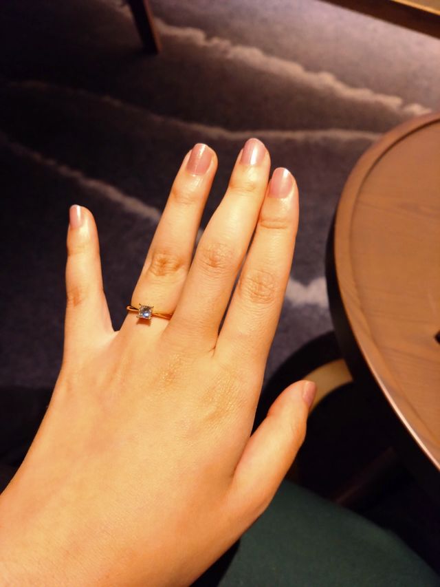 シリウス（イエローゴールド）
プリンセスカットダイヤ