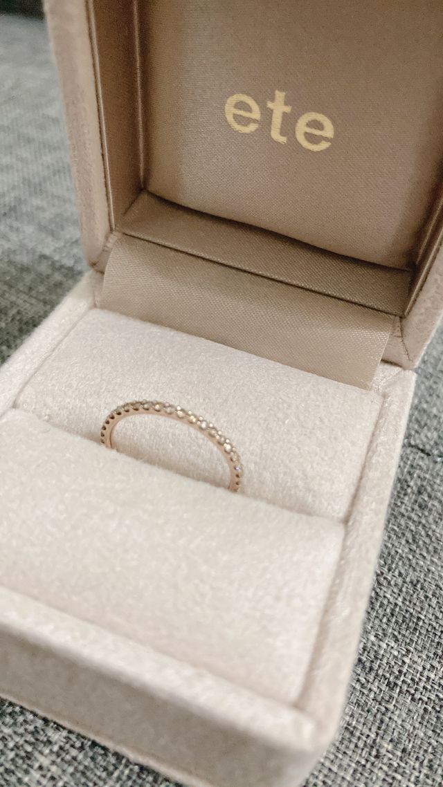 ハーフエタニティリング