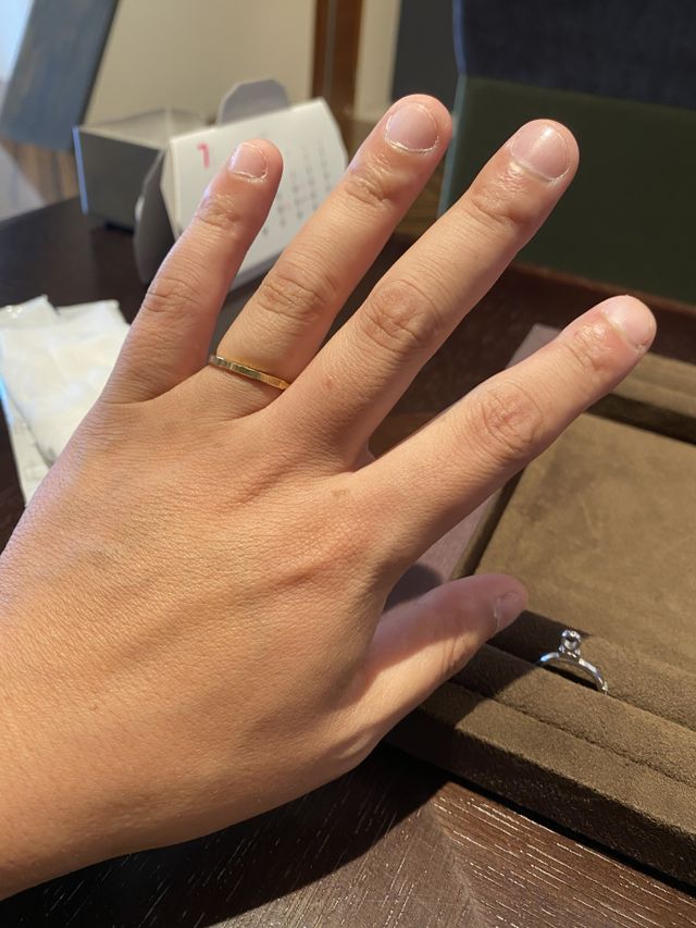 主人の指輪です