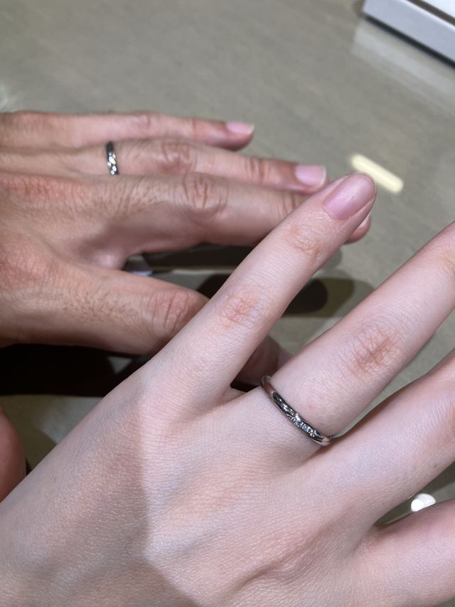 ２回来店して、たくさん写真も撮って決めました。