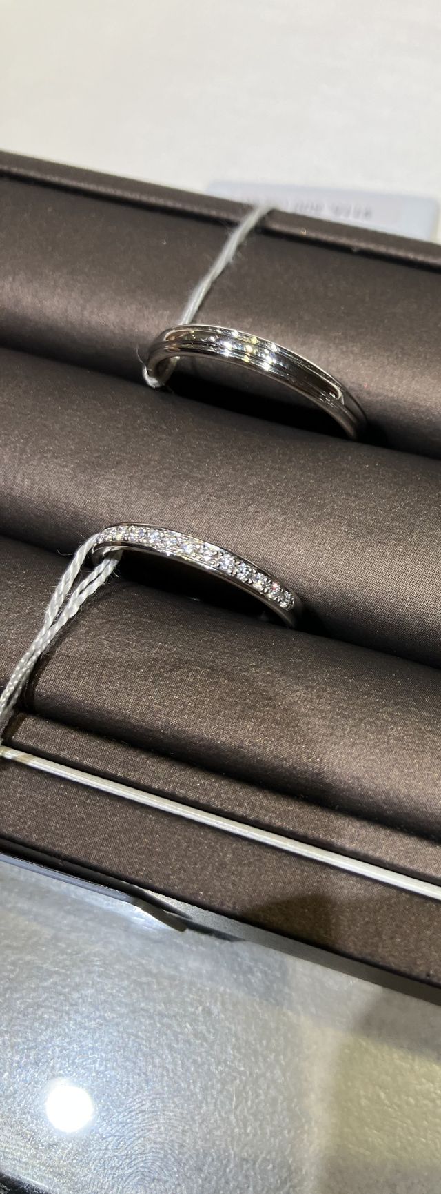 ダイヤのキラキラがかわいい