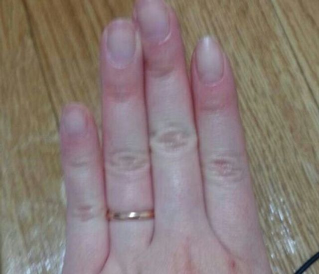 結婚指輪です。