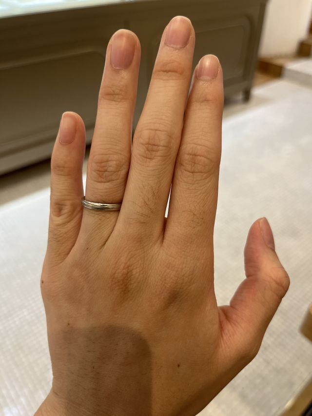 男性の結婚指輪