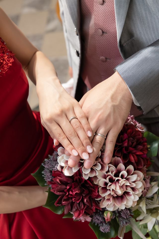 結婚式の際に♪