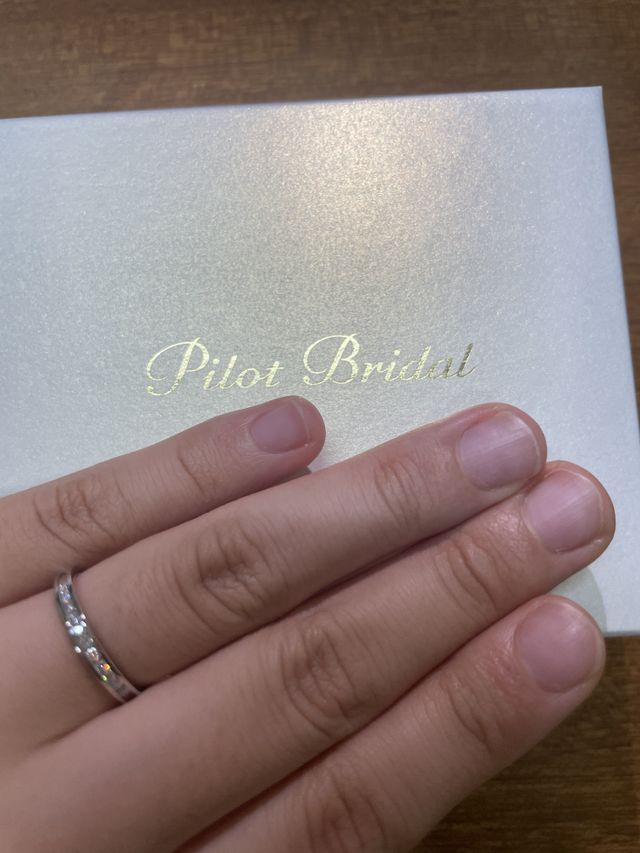 着用の写真です。