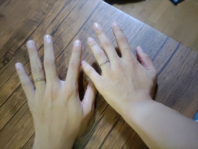 受取後、帰宅してから撮った写真。