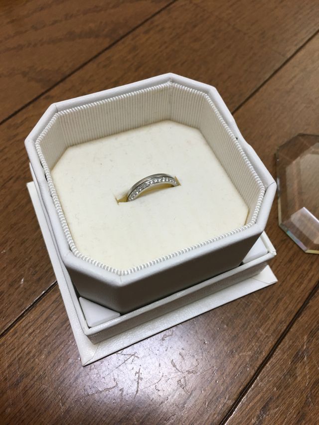 リングの内側まだ可愛い！