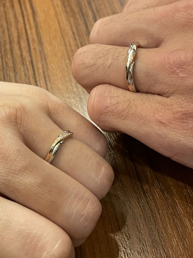 お気に入りのリングに出会えました！